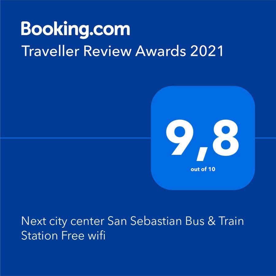 Next City Center San Sebastian Bus & Train Station Free Wifi Exterior foto